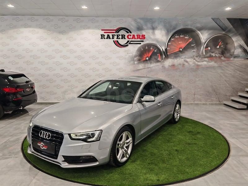 Usado Audi A5 Sportback S-Line 218 CV (160 kW) 2016 Gris / plata Utilitario