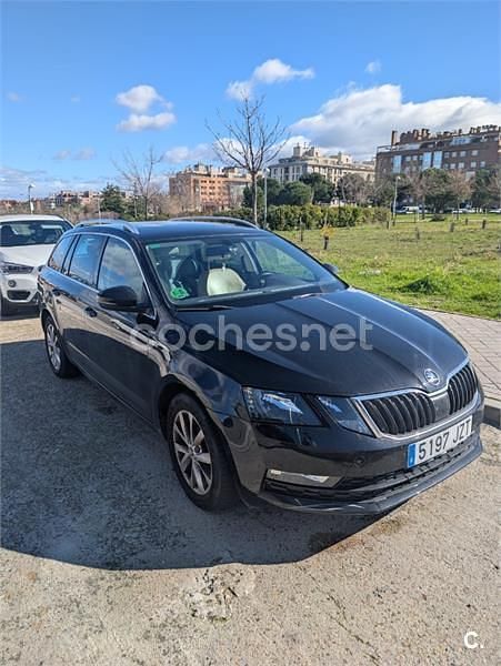Brugt Skoda Octavia Style 150 HK (110 kW) 2017 Sort Stationcar