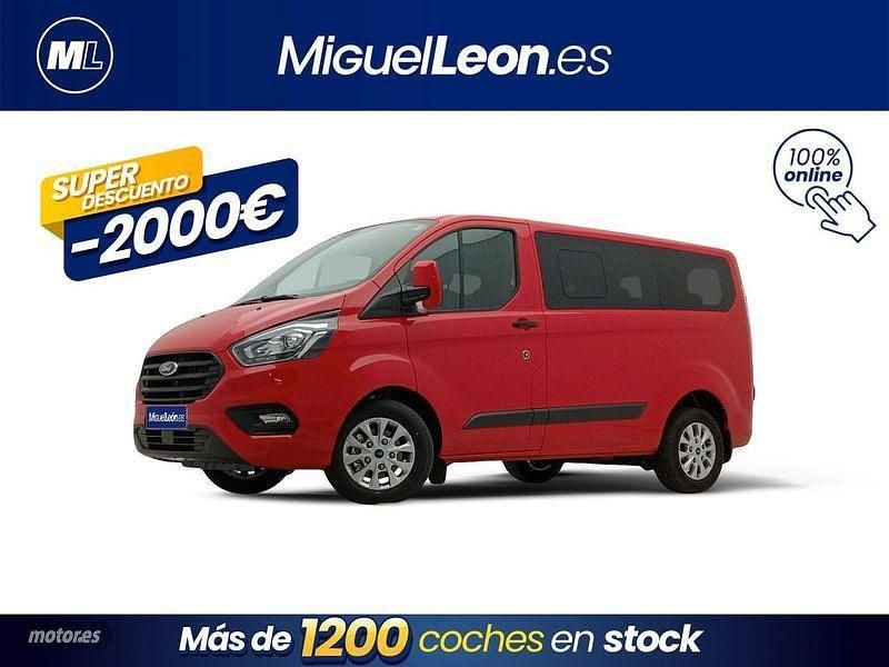 Rojo Usado 2023 Ford Transit Van | 31.985 € (Un poco caro) - Imagen 1/3