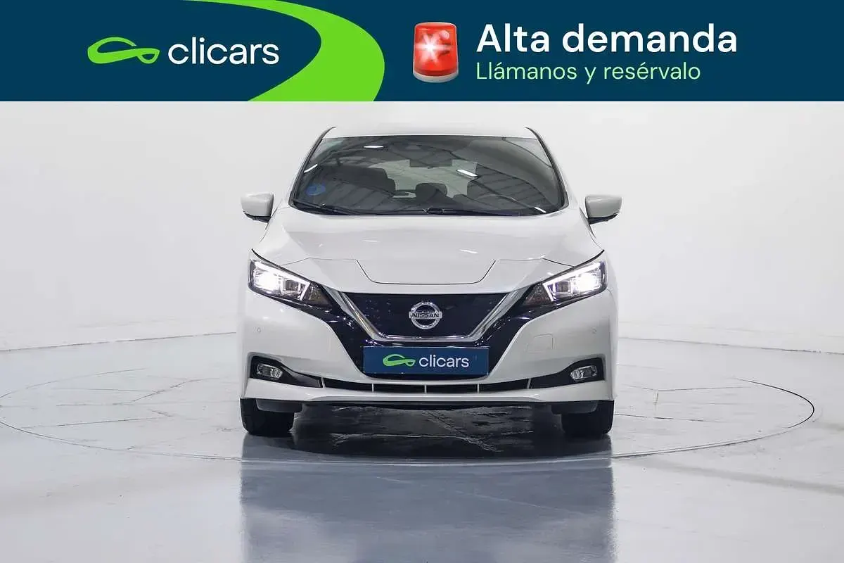 Usado Nissan Leaf Tekna 160 kW (218 CV) 2021 Blanco Utilitario