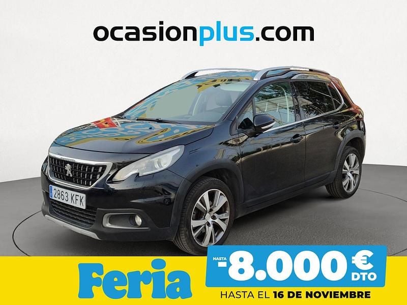 Negro Usado 2017 Peugeot 2008 Allure SUV | 11.390 € (Precio justo) - Imagen 1/4