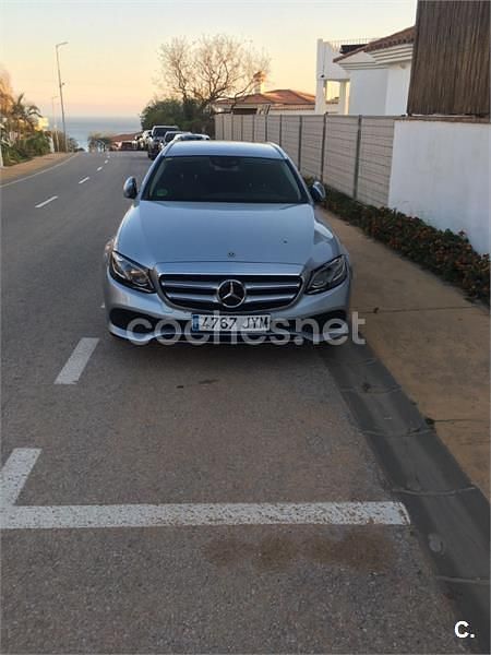 Gris / plata Usado 2017 Mercedes E220 Familiar | 21.500 € (Super precio) - Imagen 1/4
