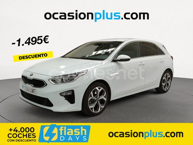 Blanco Usado 2021 Kia Ceed Berlina | 16.450 € (Precio justo) - Imagen 1/4