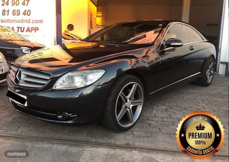 Negro Usado 2007 Mercedes CL500 Coupe | 13.999 € - Imagen 1/4