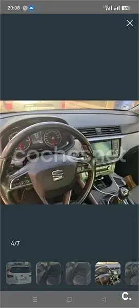 Usado Seat Arona Ecomotive 95 CV (69 kW) 2021 Blanco SUV