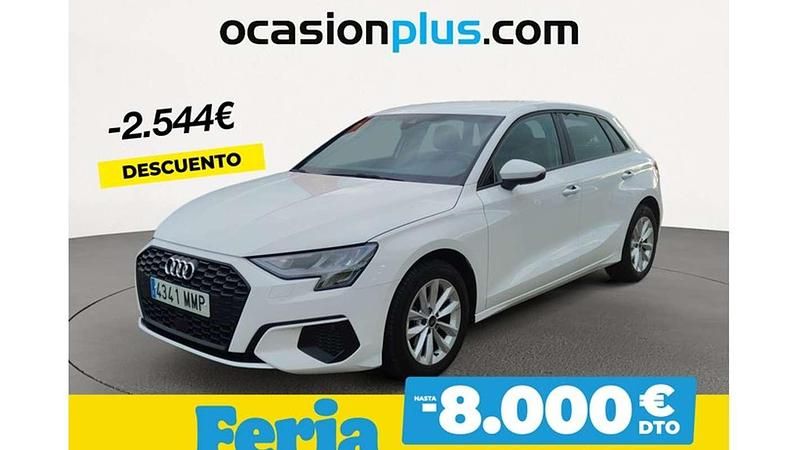 Blanco Usado 2024 Audi A3 Sportback Utilitario | 25.446 € (Precio justo) - Imagen 1/4
