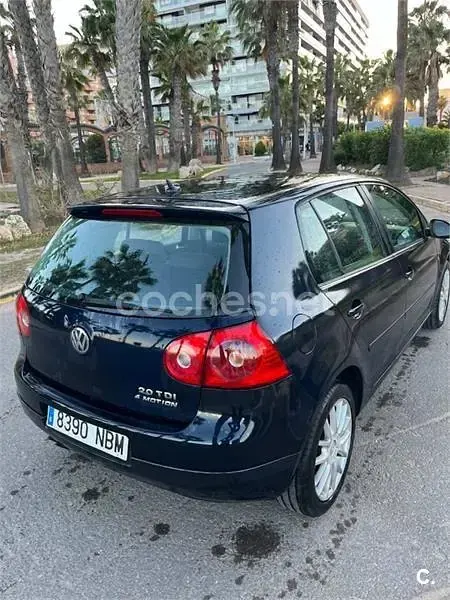 Usado VW Golf V Sportline 140 CV (102 kW) 2007 Azul Berlina