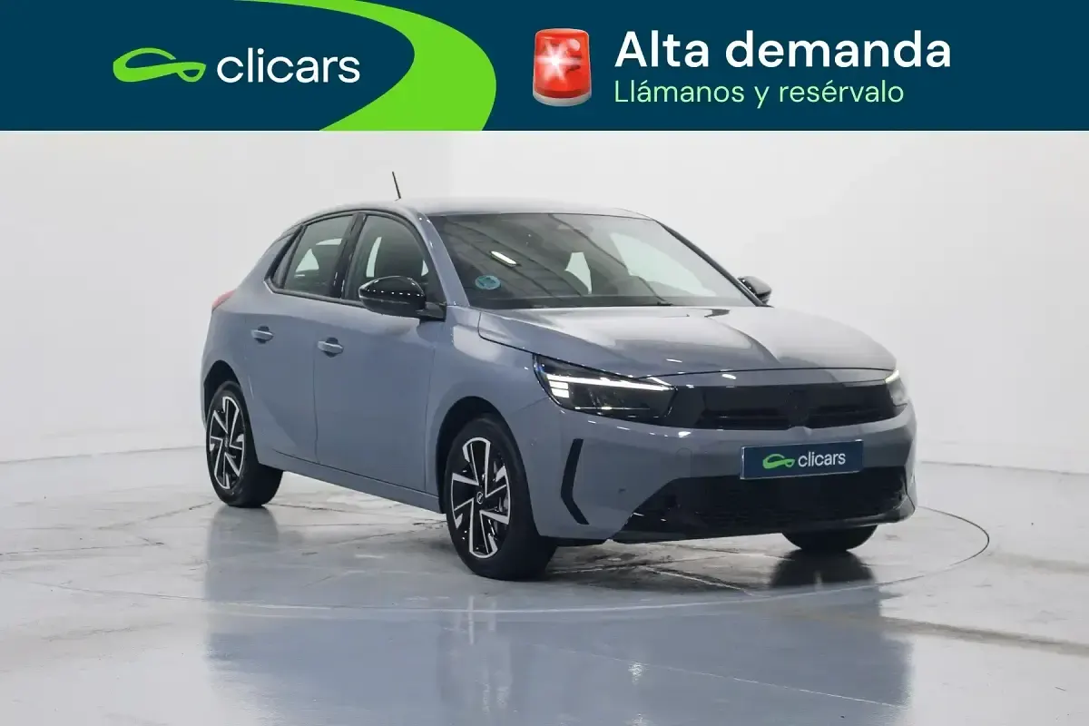 Usado Opel Corsa S 100 CV (73 kW) 2025 Gris / plata Utilitario