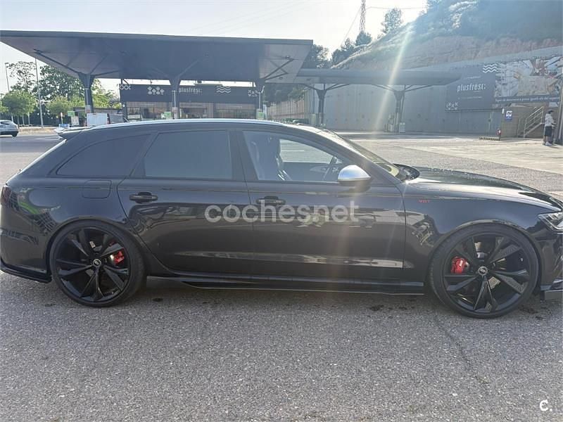 Usado Audi RS6 560 CV (411 kW) 2014 Negro Familiar