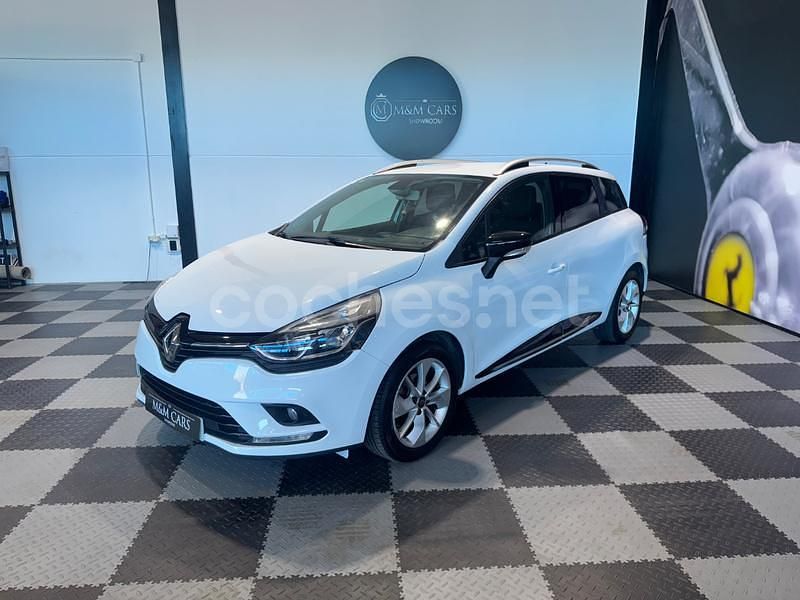Blanco Usado 2018 Renault Clio GrandTour LIMITED Familiar | 9990 € (Precio justo) - Imagen 1/4