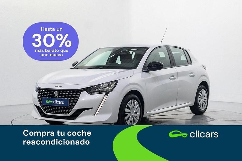 Blanco Usado 2022 Peugeot 208 Active Utilitario | 13.690 € (Precio justo) - Imagen 1/4