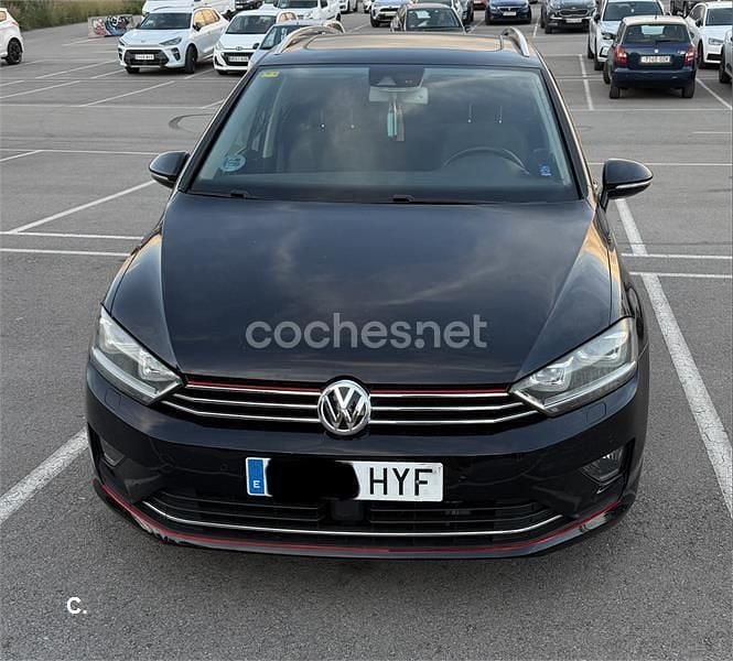 Usado VW Golf Sportsvan Sportline 150 CV (110 kW) 2014 Negro Monovolumen
