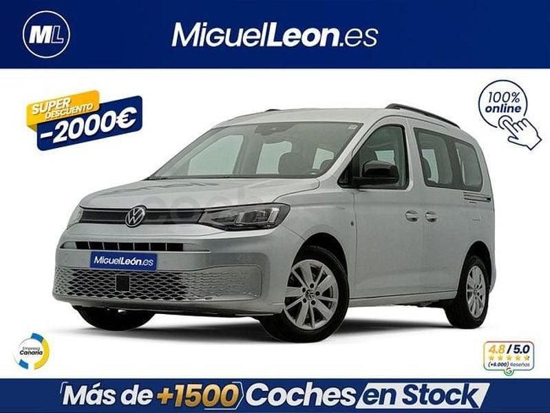 Usado VW Caddy 102 CV (75 kW) 2023 Blanco Monovolumen