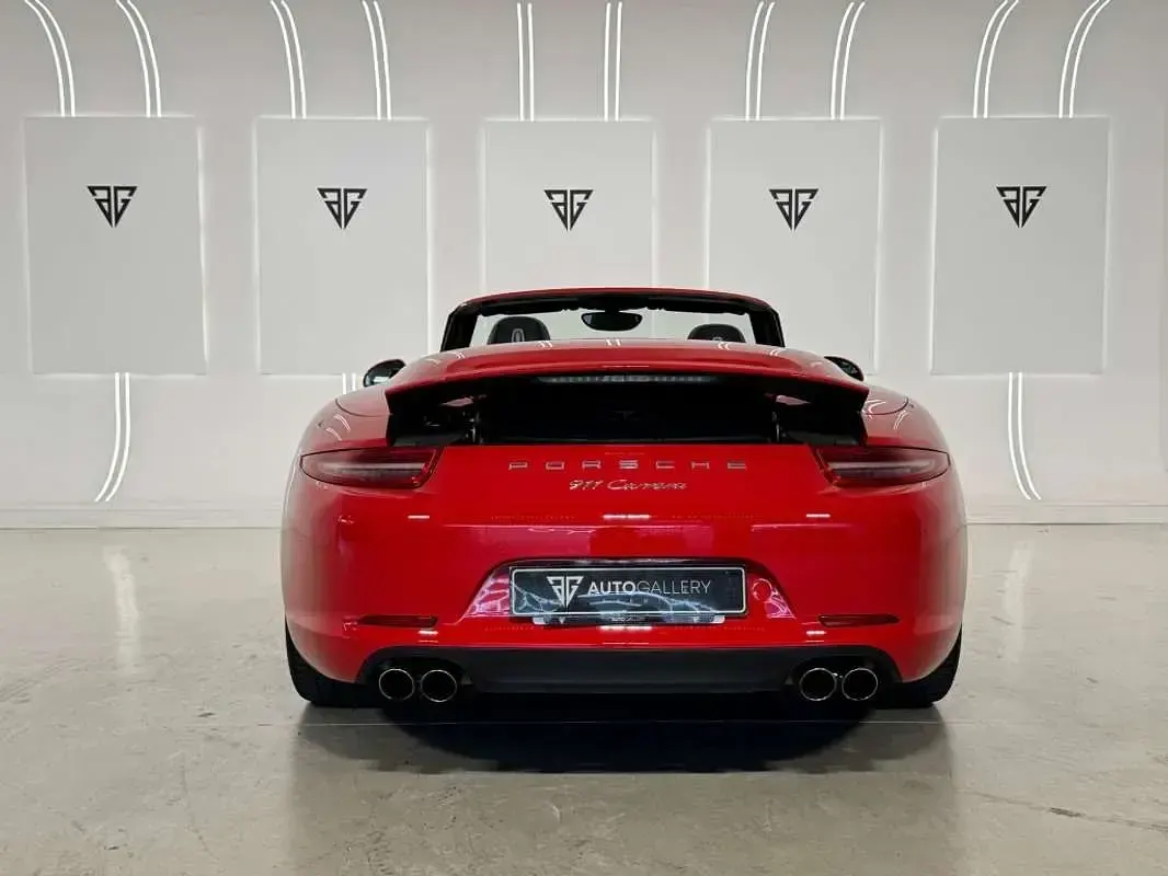 Usado Porsche 991 349 CV (256 kW) 2012 Rojo Descapotable