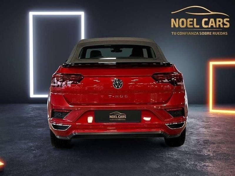 Usado VW T-Roc Cabriolet R-line 150 CV (110 kW) 2021 Rojo Descapotable