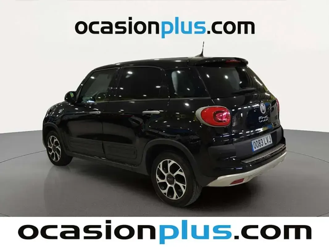 Usado Fiat 500L Cross 95 CV (69 kW) 2021 Negro Monovolumen