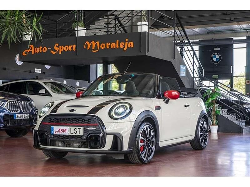 Blanco Usado 2021 Mini John Cooper Works Cabriolet Descapotable | 26.900 € (Precio justo) - Imagen 1/4