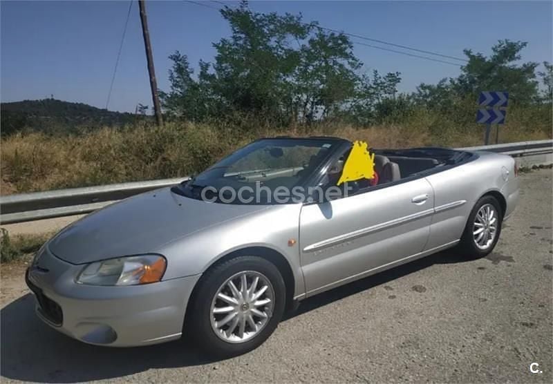Gris / plata Usado 2002 Chrysler Sebring Cabriolet Descapotable | 2550 € - Imagen 1/4