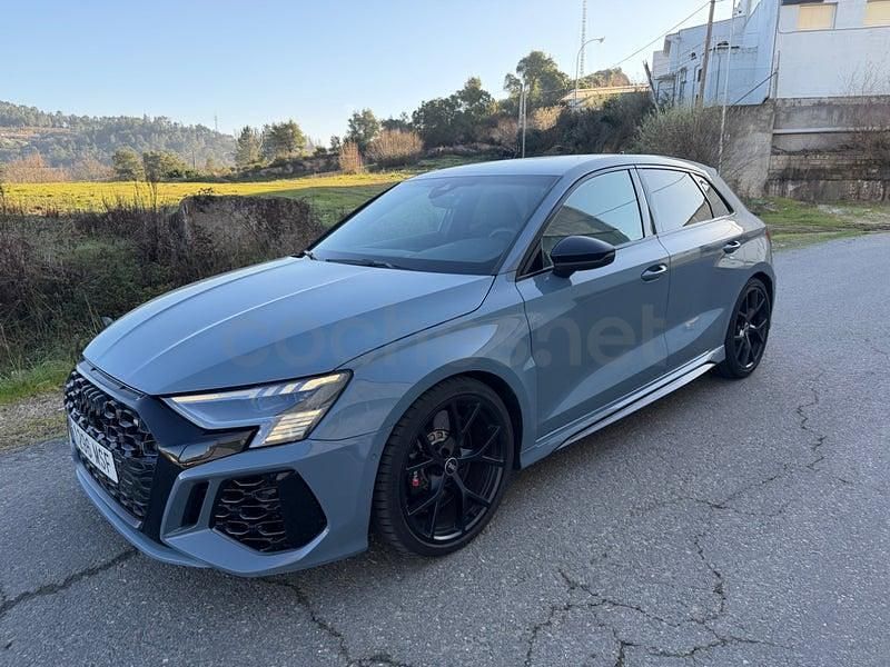 Usado Audi RS3 400 CV (294 kW) 2022 Azul Berlina