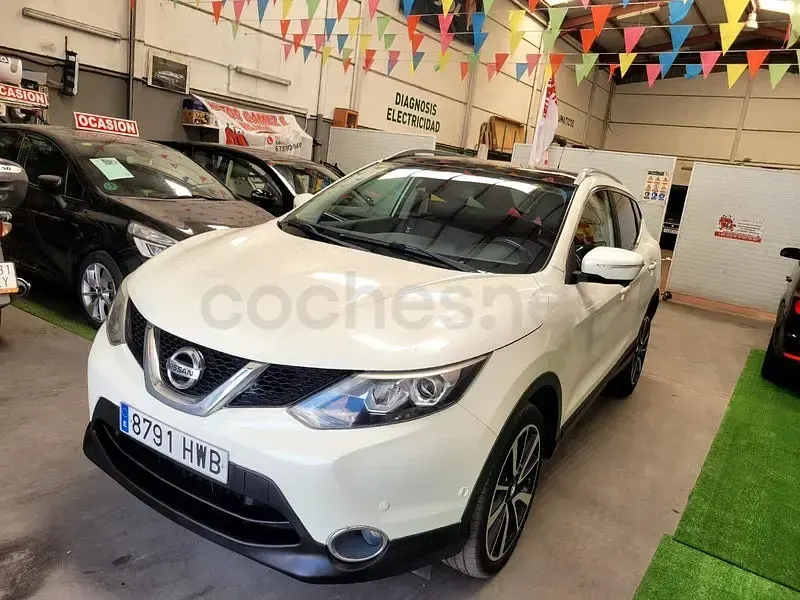 Usado Nissan Qashqai 360º 130 CV (95 kW) 2014 Blanco SUV