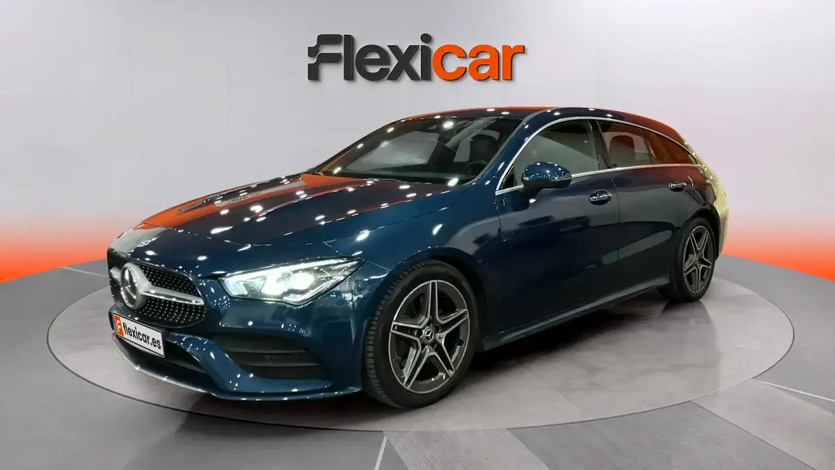 Usado Mercedes CLA200 150 CV (110 kW) 2024 Azul Coupe
