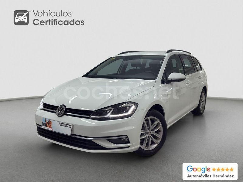 Blanco Usado 2019 VW Golf VII Advance Familiar | 17.480 € (Precio justo) - Imagen 1/4
