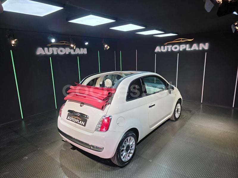 Usado Fiat 500C 69 CV (50 kW) 2013 Blanco Descapotable
