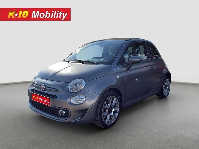 Gris Usado 2021 Fiat 500C Sport Descapotable | 11.900 € (Precio justo) - Imagen 1/4