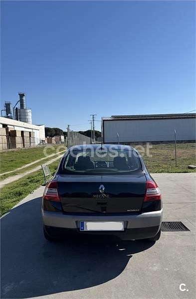 Usado Renault Mégane II Expression 130 CV (95 kW) 2007 Negro Berlina