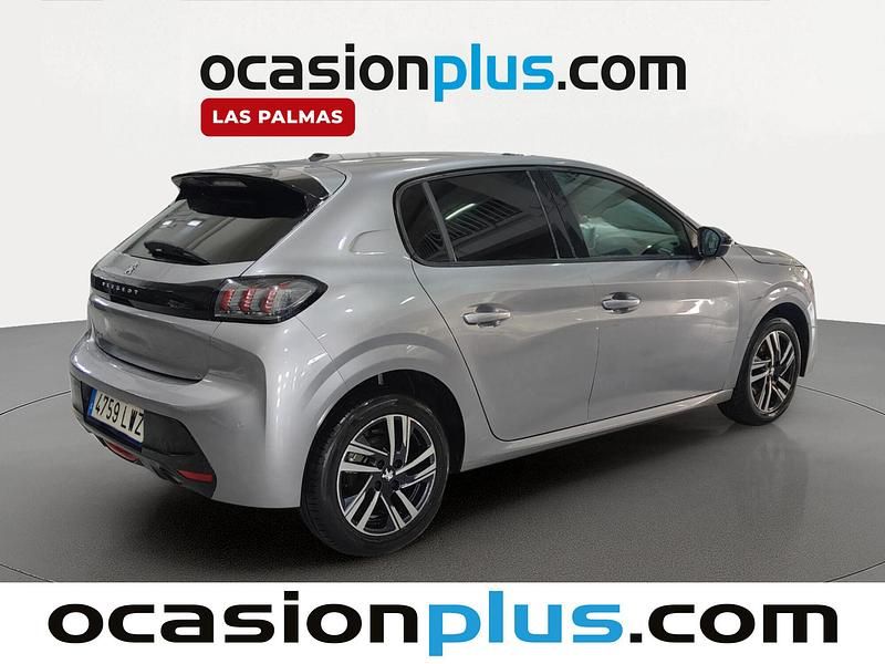 Usado Peugeot 208 Allure 100 CV (73 kW) 2022 Gris Utilitario