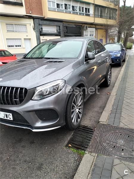 Usado Mercedes GLE350 258 CV (189 kW) 2017 Gris / plata Coupe