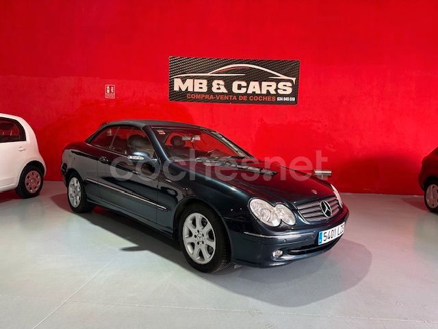 Azul Usado 2005 Mercedes CLK200 Elegance Descapotable | 9300 € (Precio justo) - Imagen 1/4