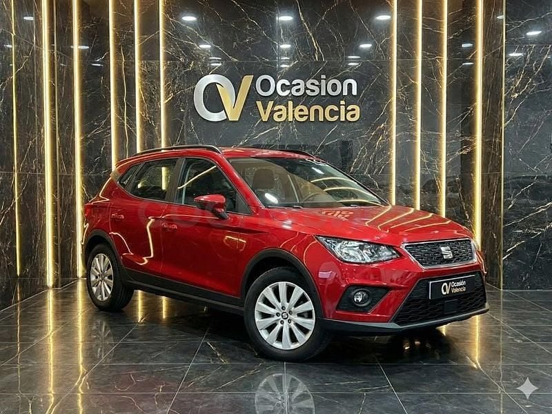 Usado Seat Arona Ecomotive 95 CV (69 kW) 2020 Rojo SUV