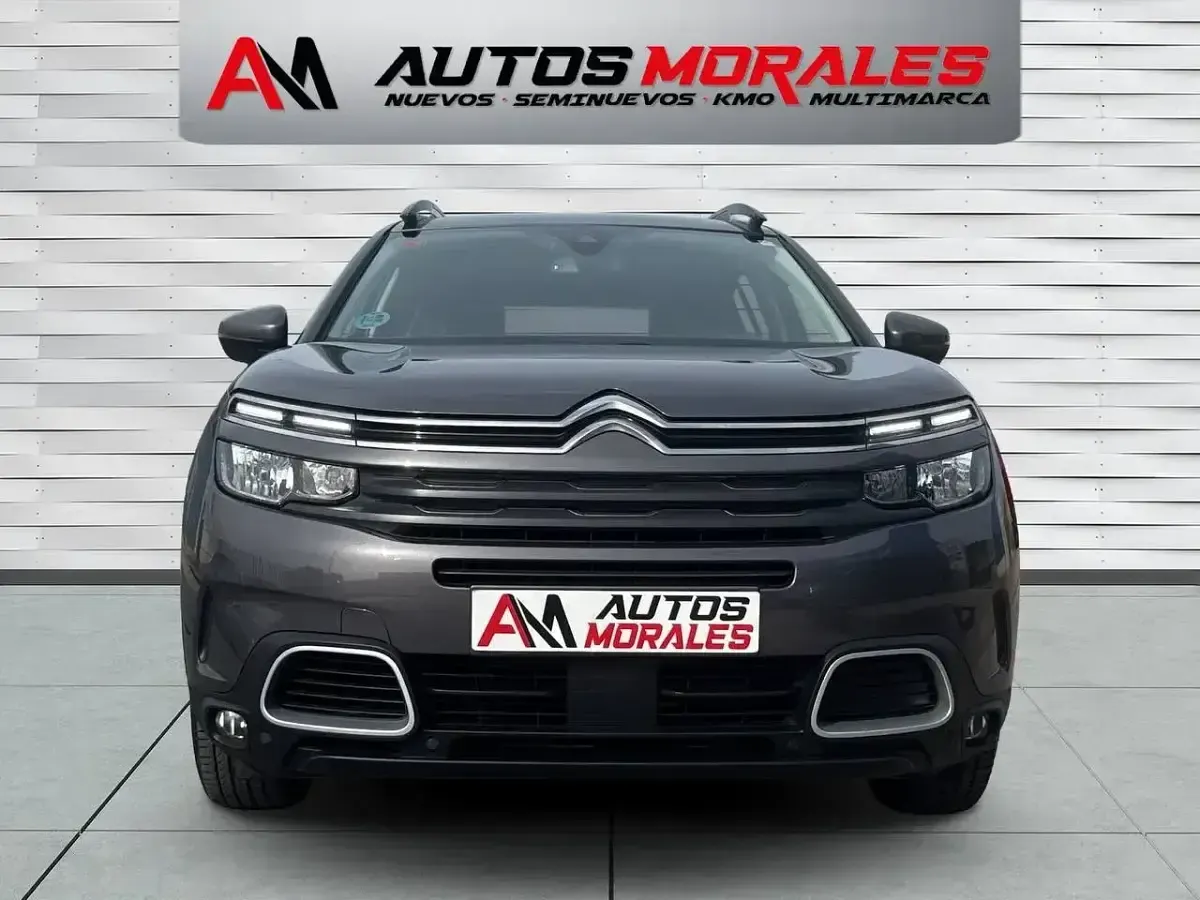 Usado Citroën C5 Aircross PureTech 131 CV (96 kW) 2019 Gris SUV