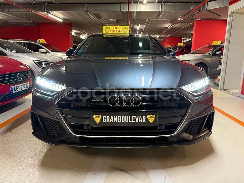 Usado Audi A7 S-Line 286 CV (210 kW) 2019 Gris / plata Berlina