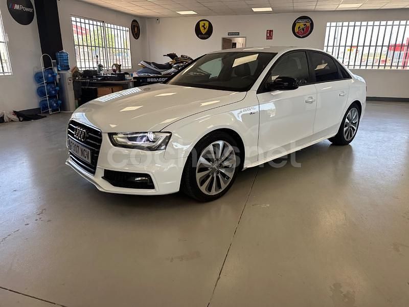 Usado Audi A4 S-line plus 204 CV (150 kW) 2013 Blanco Berlina