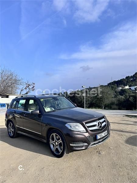 Usado Mercedes GLK220 170 CV (125 kW) 2014 Marrón SUV
