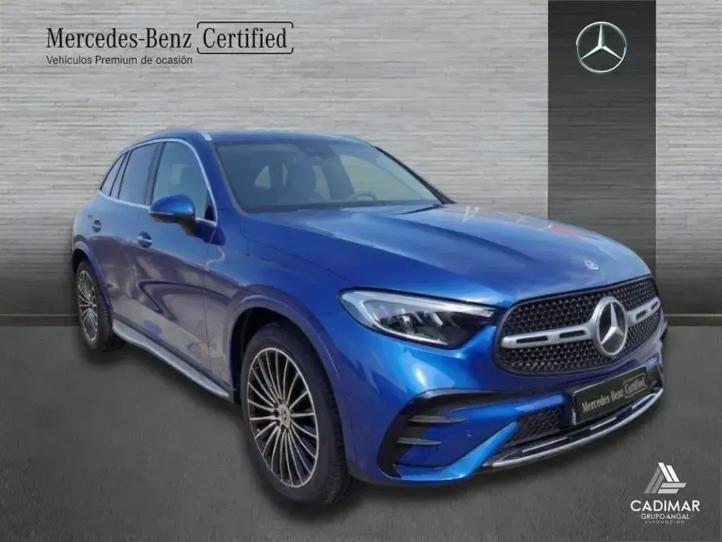 Nuevo Mercedes GLC220 AMG line 197 CV (144 kW) 2025 Azul SUV