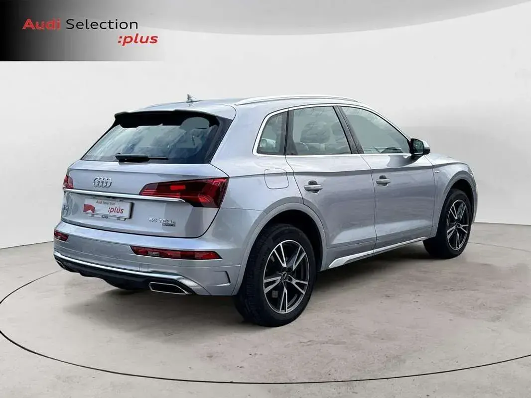 Usado Audi Q5 S-Line 367 CV (269 kW) 2024 Plateado SUV