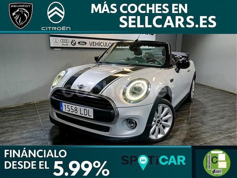 Gris Usado 2019 Mini One Cabriolet Descapotable | 18.490 € (Un poco caro) - Imagen 1/4