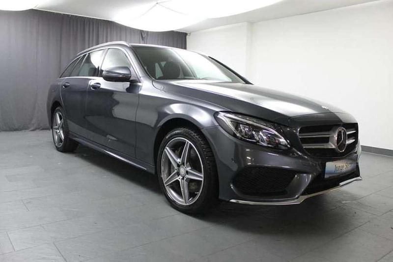 Gris Usado 2016 Mercedes C250 AMG Familiar | 29.750 € (Un poco caro) - Imagen 1/4