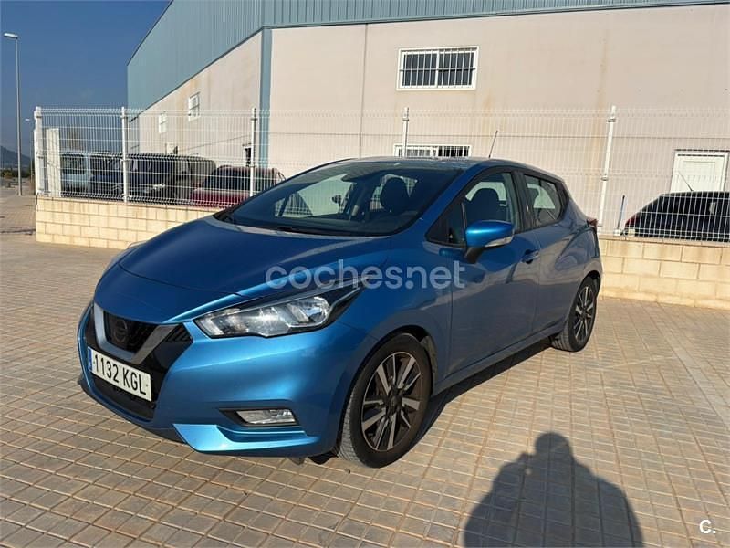 Azul Usado 2017 Nissan Micra N-Connecta Berlina | 8290 € (Buen precio) - Imagen 1/4