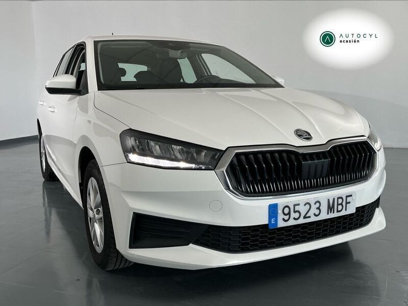 Blanco Usado 2022 Skoda Fabia Ambition Utilitario | 14.900 € (Caro) - Imagen 1/4