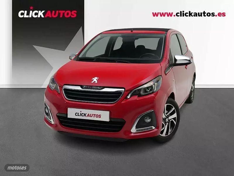 Rojo Usado 2021 Peugeot 108 Allure Utilitario | 8950 € (Precio justo) - Imagen 1/4