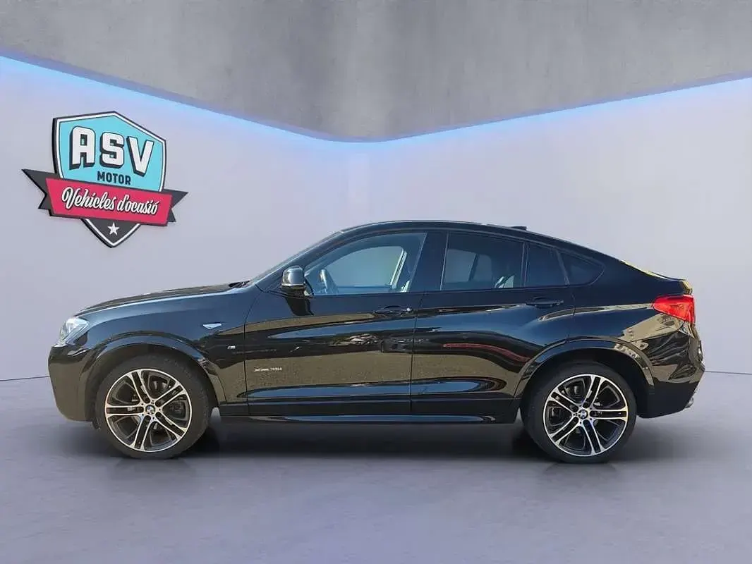 Usado BMW X4 306 CV (225 kW) 2017 Negro SUV