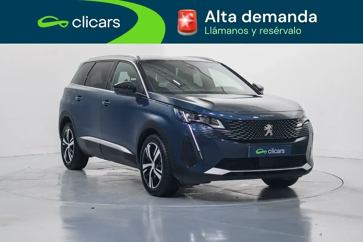 Usado Peugeot 5008 GTi 136 CV (100 kW) 2024 Azul SUV