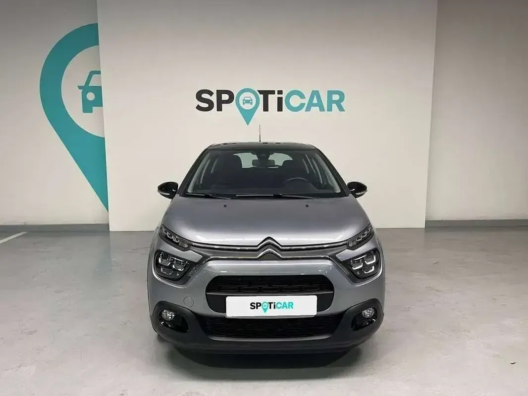 Usado Citroën C3 Feel 83 CV (61 kW) 2021 Gris Utilitario