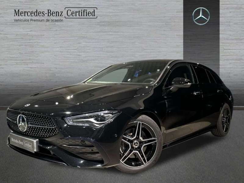Negro Usado 2024 Mercedes CLA200 Shooting Brake Familiar | 37.900 € (Precio justo) - Imagen 1/4