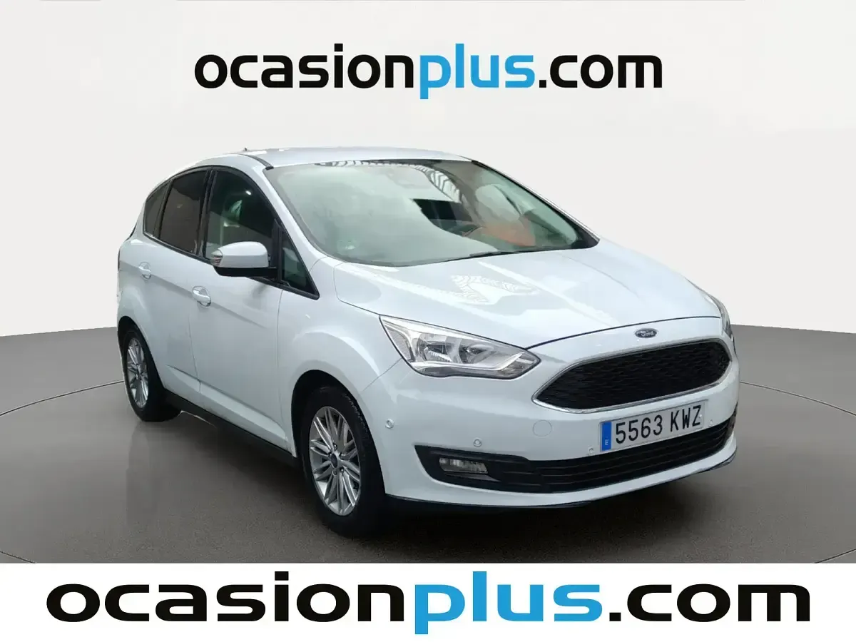 Brugt Ford C-MAX Titanium 125 HK (91 kW) 2019 Hvid MPV