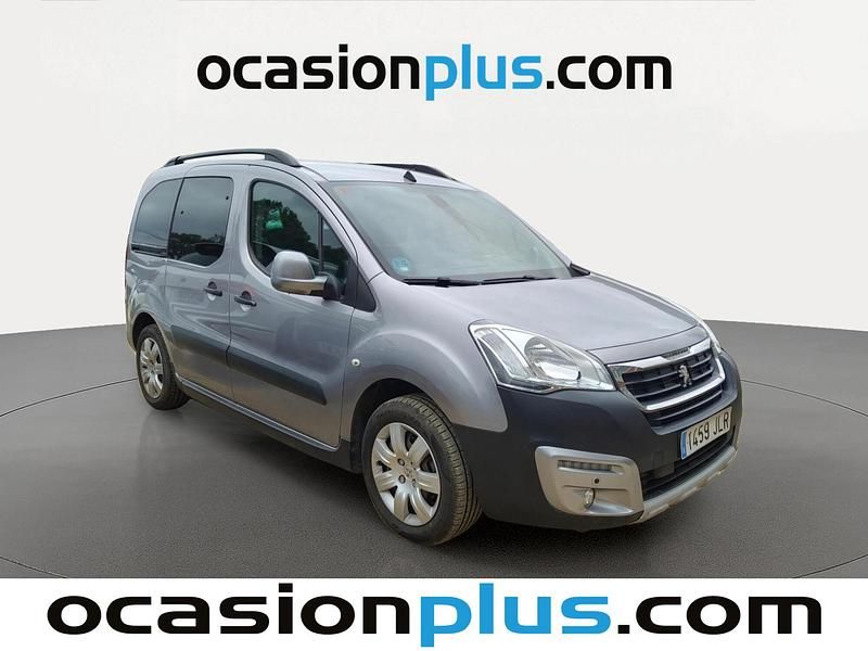 Usado Peugeot Partner Outdoor 100 CV (73 kW) 2016 Gris Monovolumen